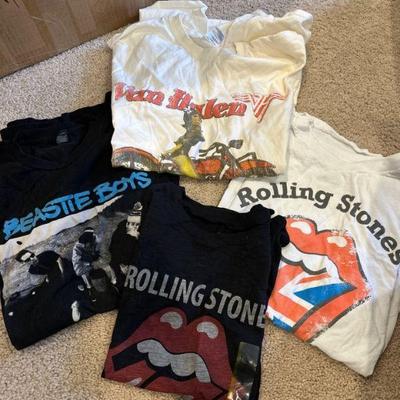 Band t-shirt collection