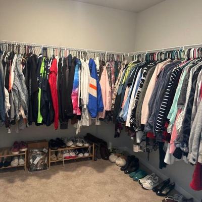 Lots of men's clothes & shoes