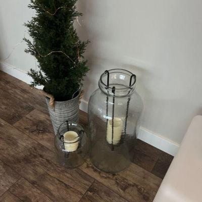 lantern, tree