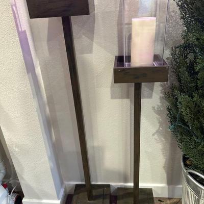 Remote controlled candles & candle holder collection