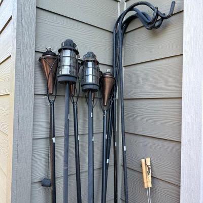 Tiki torches