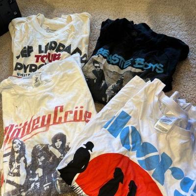 Band t-shirt collection