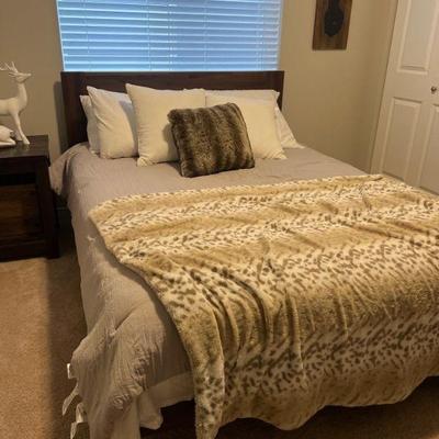Bed and bed frame