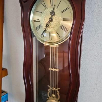 This clock chimes ...