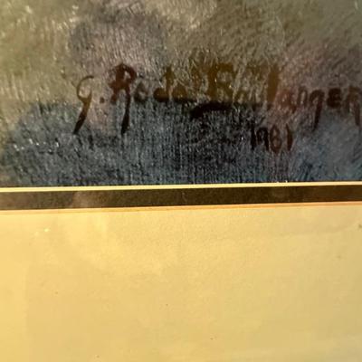 Graciela Boulanger – “Opus I” – signed lithograph. 1999. 34.5”x31”