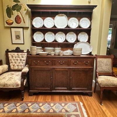 Antique English welsh dresser c.1770