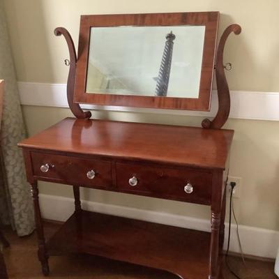 $325-Vanity 30”H 37”L 18”depth 22”H mirror