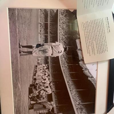 $145-Babe Bows Out, Pulitzer Prize winning photo 