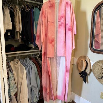 Gorgeous Sakura Blossom Pink Japanese Kimono