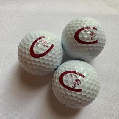 $14- College of Charleston golf balls 