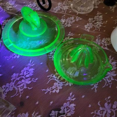 Uranium glass