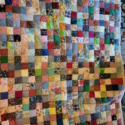 39" x 33" baby blanket patch quilt