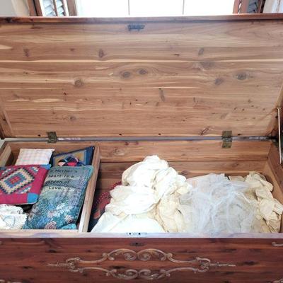 Vintage cedar chest