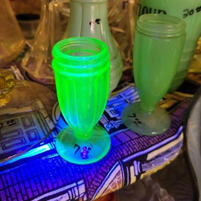 Uranium glass