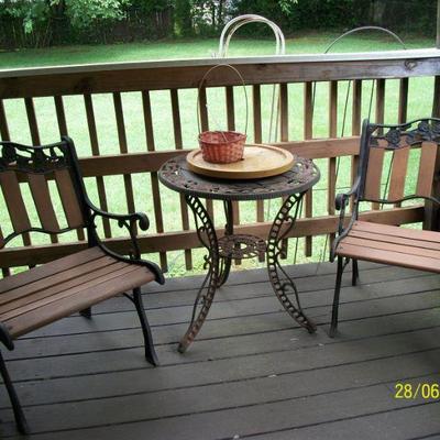Wrought Iron Set