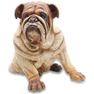 Extra Large Realistic English Bulldog Sculpture