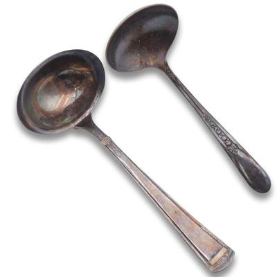 Lot Of 2 Silver Plated Ladles By Villeroy & Boch & WM Rogers MFG Co.