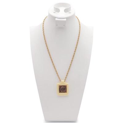 Vintage Pisces Pendant Necklace On Gold Plated Chain