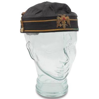 Antique Masonic 32nd Degree Scottish Rite Cap Hat