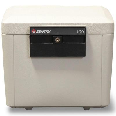 Sentry®Safe 1170 Fire-Resistant Box Safe with Key