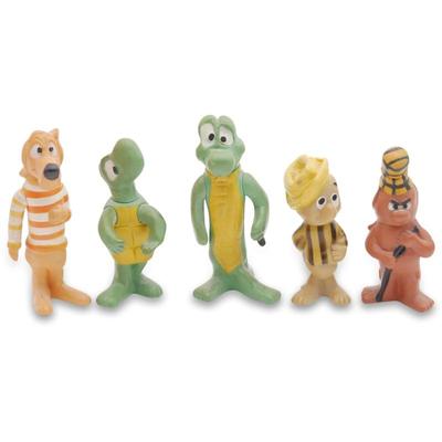 Lot Of 5 Vintage 1969 Walt Kelly POGO Figures