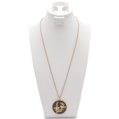 Vintage Costume Jewelry Chinese Necklace Birds Design