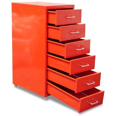 Painted Metal IKEA Helmer Chest Of Drawers