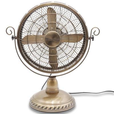 Design Accents Model ZF-12CE Vintage-Style Personal Desk Fan