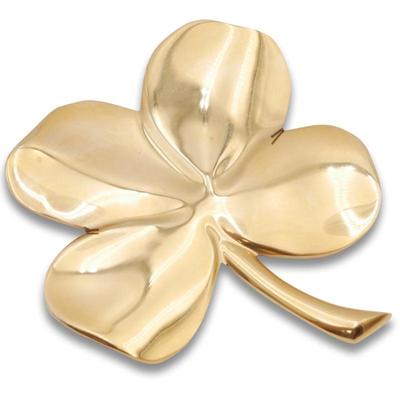 Vintage 24 Karat Gold Electro Plate Four Leaf Clover