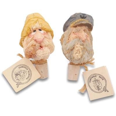 Lot Of 2 Christ Hammock Bottle Stoppers