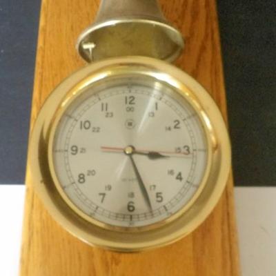 Bey-berk International Quartz Movement Ship's Bell Clock
