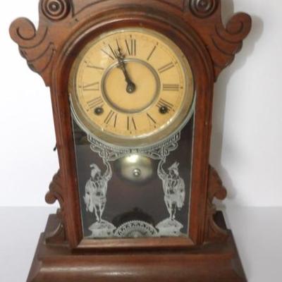 Victorian Jacot's Regulator Clock.  