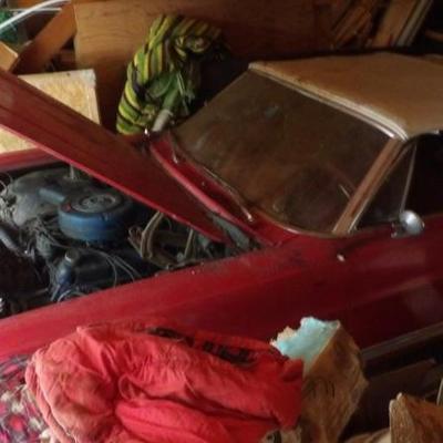 1967 Ford Galaxie 500 Convertible Car.