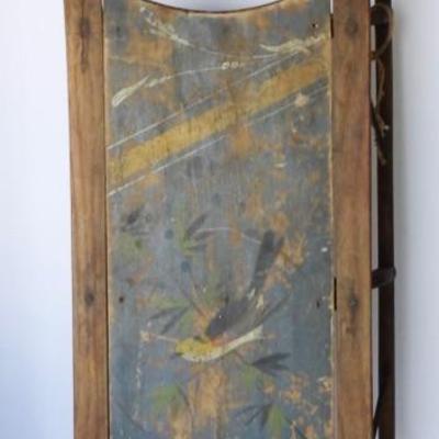 Choice Antique Curved Runner 1870s Child's Sled 