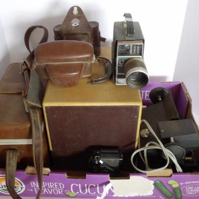 Large Grouping of Vintage Camera Equipment