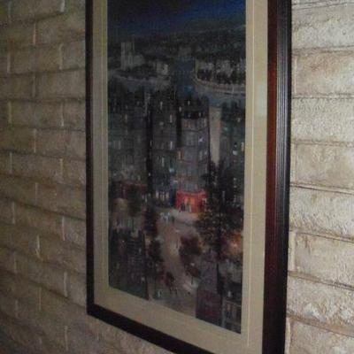 Michel Delacroix framed print