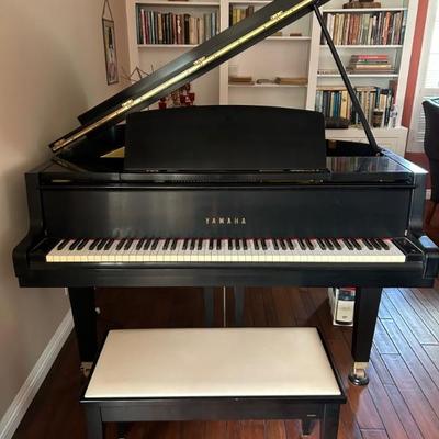 Stunning Yamaha Baby Grand Piano. Available for pre -sale. Call 714 499-4199 for additional info. 