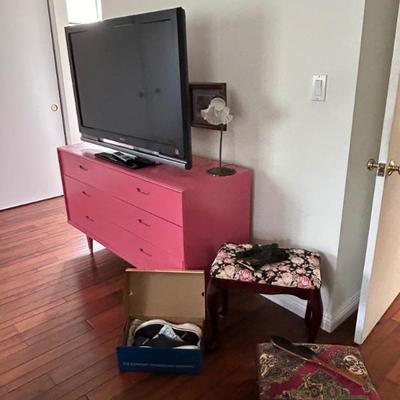 One of several TVs. 