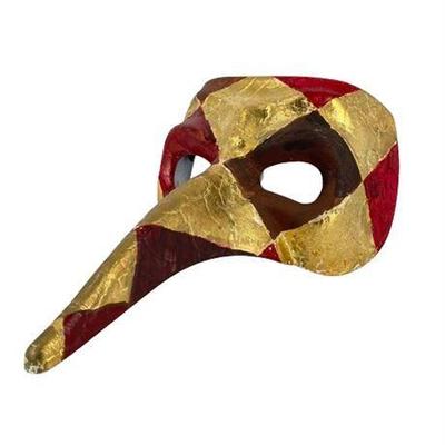 Lot 140  
Venetian Galleon Carnival Harlequin Long Nose Mask