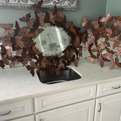 Frontgate metal wall decor 
