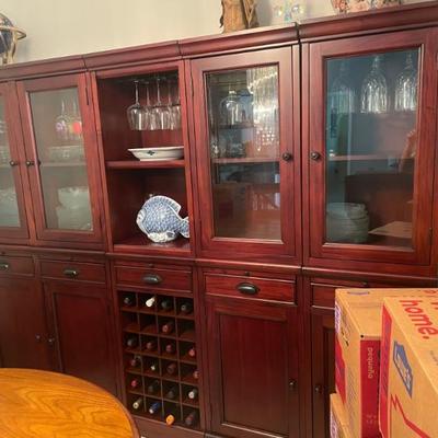 Pottery Barn wall unit
