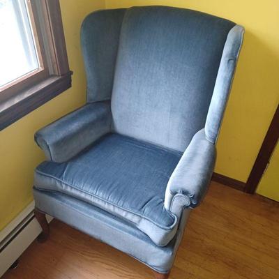 Pair of wing chairs