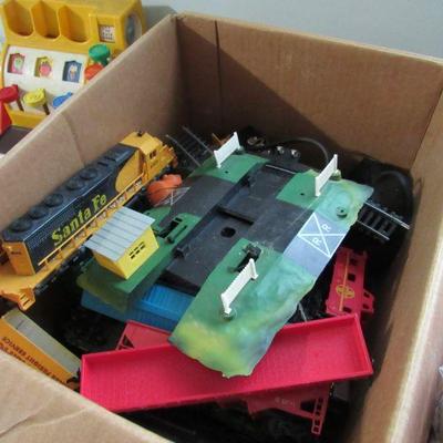 Old train set