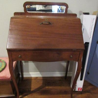 Small secretary desk