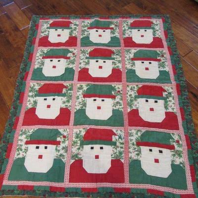 Hand quilted quilt