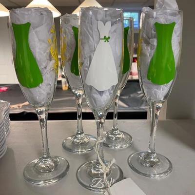 Bridal party glass set!