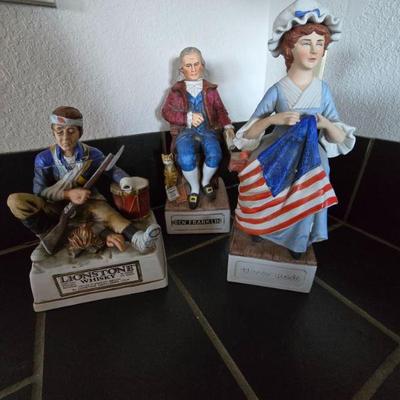 Lionstone Whiskey figurines