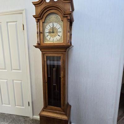 Hand-made grandfather clock