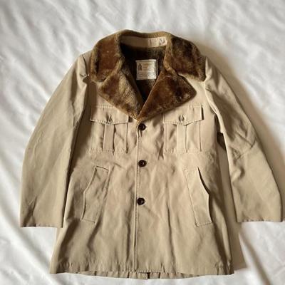 London Fog Fur lined coat