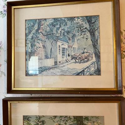 Vernon Wooten watercolor